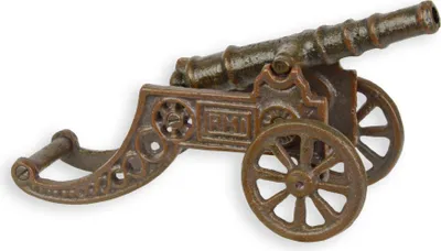 Produktbild von Ein gusseisernes Modell einer Kanone Replikat Retro Design Dekoration