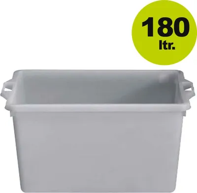 Produktbild von Rechteckbehälter Kunststoffwanne lebensmittelecht 180 Liter Säurebeständig