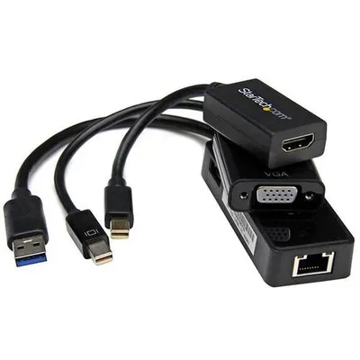Produktbild von Mini-DisplayPort-Adapter zu VGA Startech MSTP3MDPUGBK HDMI