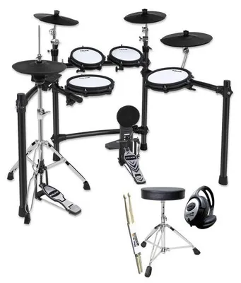 Produktbild von Nux E-Drum DM-310H elektronisches Schlagzeug mit Zubehör