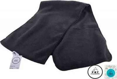 Produktbild von Schal aus Fleece - Dunkelgrau - 28 x 200 cm, Ideal für Winteraktivitäten