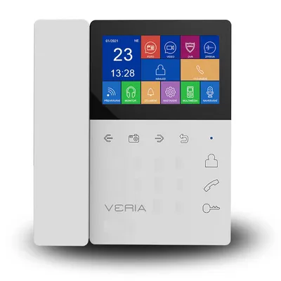 Obrázok produktu pre LCD monitor videotelefónu so slúchadlom VERIA 7043B biely