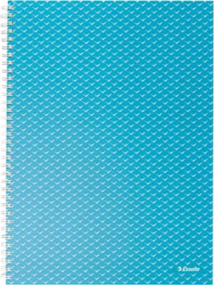 Obrázek produktu pro Esselte 628481, Vzorovaný, Modrá, A4, 80 listy, 80 g/m², Linkovaný papír