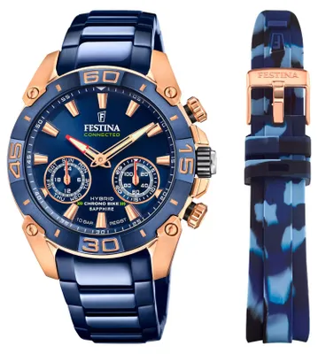 Produktbild von Festina F20549/1 Special Edition Hybrid Smartwatch Chrono Bike Datum