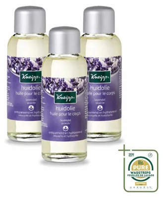 Produktbild von 3 x Kneipp Hautöl Relaxing - Lavendel - 100 ml - Vorratspackung - 3 Stücke