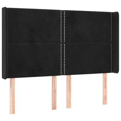 Produktbild von VidaXL 3119490, Schwarz, Polyester, Holz, 1470 mm, 118 cm, 128 cm, 160 mm