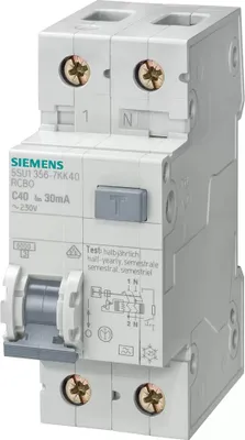 Produktbild von Siemens 5SU1356-7KK06, 6 A, IP20
