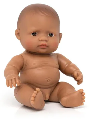 Produktbild von Miniland Babypuppe Lateinamerikanischer Junge 21cm - Realistische Spielzeugpuppe