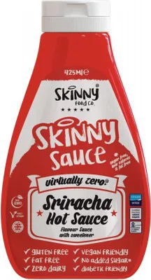 Produktbild von Skinny Foods Skinny Sauces (425ml) Sriracha Hot Chilli - Funktionelle Lebensmittel - Soßen/Sirupe