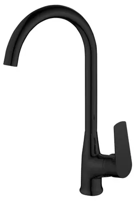 Produktbild von Aqualine LOTTA Küchenarmatur, Schwarz matt