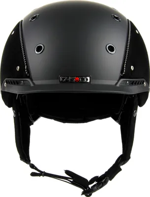 Produktbild von Casco Reithelm Champ-3 Nubuk schwarz, Helmgröße:L 58-62cm