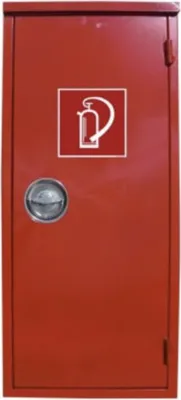 Produktbild von Stahlblechschutzschrank Schutzkasten für 12Kg Feuerlöscher, rot
