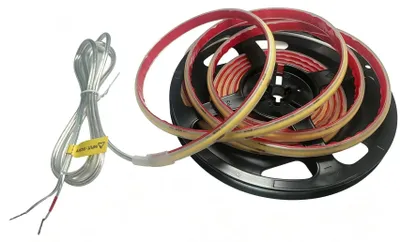Imagen del producto de Tira de LED de 4 metros, 24 V, IP68, impermeable, 3000 K, luz blanca cálida