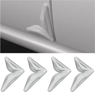 Produktbild von Silikon-Eckenabdeckungen transparent 4-Stück