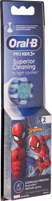 Immagine prodotto di Oral-B | Electric Toothbrush Heads | EB10-2 Kids Spiderman | Heads | For kids | Number of brush heads included 2