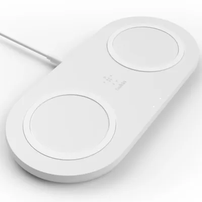 Produktbild von Belkin WIZ002VFWH, Drinnen, USB, Kabelloses Aufladen, Weiß