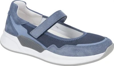 Produktbild von Gabor ROLLINGSOFT Damenschuhe - Ballerina - Mary Jane blau Freizeit NEU