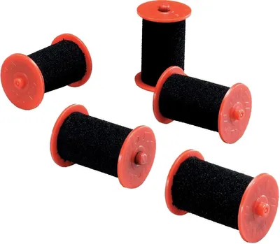 Produktbild von Farbrolle für Handauszeichner 1-zeilig VE=8x5 Stück schwarz