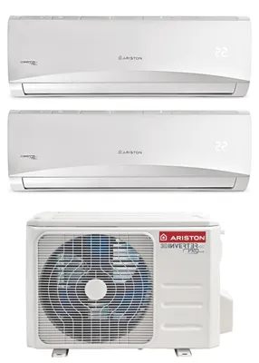 Produktbild von Ariston Prios 12+12 Split-Klimaanlage, Dual C 50 XD0-O, Kältemittel R-32