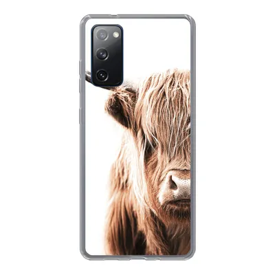 Produktbild von MuchoWow® Handyhülle Schutzhülle Hülle für Samsung Galaxy S20 FE Schottischer Highlander - Kuh - Tiere Silikon Softcase Handy Hülle - Abdeckung