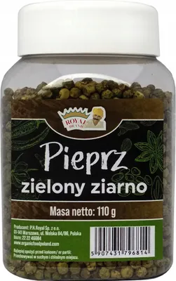 Zdjęcie produktu dla Wyselekcjonowana zielona papryka premium 110 g w puszce wielokrotnego użytku