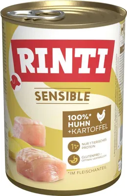 Produktbild von Rinti - Sensible 6x400g  |  Huhn & Kartoffel