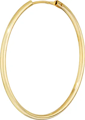 Produktbild von NKlaus Einzel Creole 333 Gelb Gold 8 Karat 25mm Herren Goldohrring Rund Ohrschmuck 14387