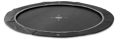 Immagine prodotto di EXIT InTerra Trampolino sportivo ø427 cm, trampolino da terra, rotondo, per bambini, nero