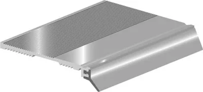 Produktbild von Ellen Bodenschwellendichtung ANB 7 mit weich PVC-Lippe silber 50x3x3000mm 0501112