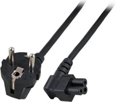 Immagine prodotto di ACT AK5409 Cavo di alimentazione nero 1 m accoppiatore CEE7/7 C5 (AK5409)
