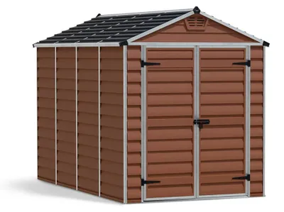 Produktbild von Palram - Canopia Kunststoff Gerätehaus Skylight 610 Bernstein 304x185x217 cm