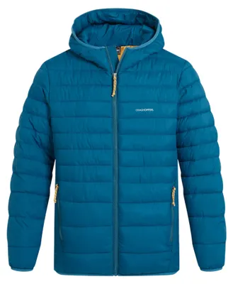 Produktbild von Craghoppers - "Compresslite IX" Steppjacke für Herren, mit Kapuze CG2585 (S) (Wasserblau)