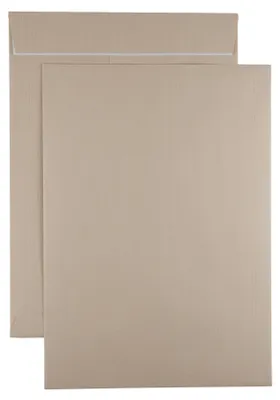 Produktbild von Kaenguruh B4-Versandtasche, mit Haftklebung Abdeckstreifen, Ormypack braun/braun 130g