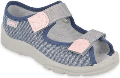 Produktbild von Mädchen Sandalen Hausschuhe Befado Max 969Y167 Denim 33