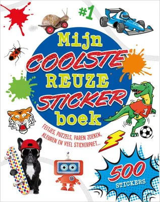 Productafbeelding van Rebo veröffentlicht mein coolstes Riesen-Stickerbuch