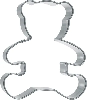 Produktbild von Ausstechform Teddy Edelstahl 60 x 52 mm