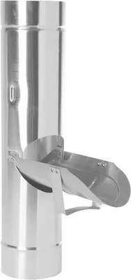 Produktbild von Zambelli Wasserablaufklappe Titanzink Ø 80 mm