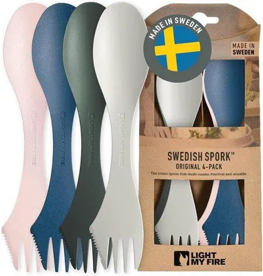Productafbeelding van 4-pack originele spork van Zweden