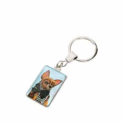 Produktbild von Goebel Dog - Schlüsselanhänger Artis Orbis Trish Biddle Bunt Metall-Kombi 67140121