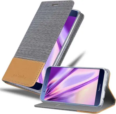 Obrázek produktu pro Cadorabo pouzdro pro Honor V9 Protective Case in Grey Pouzdro na mobilní telefon s krytem
