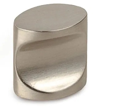 Produktbild von Knopf für Möbel, Modell Rei 719, modernes Design, gebürstetes Nickel – Rei