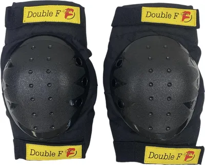 Produktbild von Double F Knieprodukte Schwarz Größe S