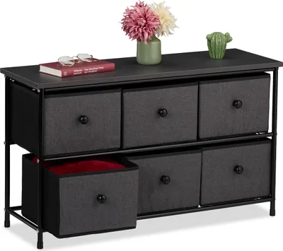 Produktbild von relaxdays Sideboard 6 Schubladen