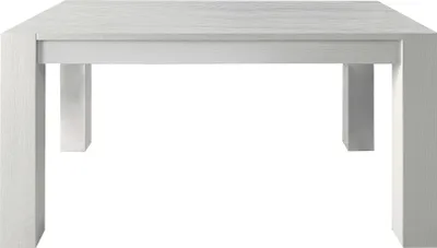 Immagine prodotto di Milani Home - tavolo da pranzo allungabile 160-210-260 x 90 cm, bianco, legno