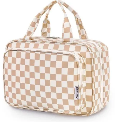 Immagine prodotto di Grande beauty case per donne e ragazze (grigio chiaro (XL))