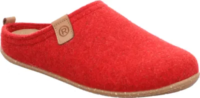 Produktbild von Rohde Damen Pantoffel Hausschuh 6860, Größe:38 EU, Farbe:Rot