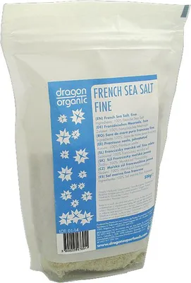 Zdjęcie produktu dla Sól morska celtycka (francuska) – 500 g – drobnoziarnista