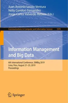 Obrázok produktu pre Information Management and Big Data