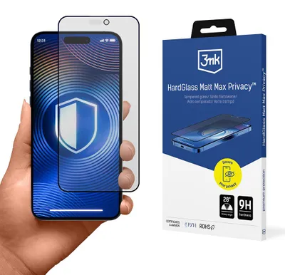 Imagen del producto de Apple iPhone 17 Pro - Protector de pantalla Hardglass Matt Max para mayor privacidad