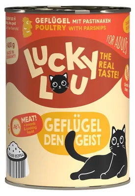 Produktbild von Lucky Lou Lifestage Adult Geflügel 6x 400 g